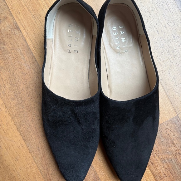 Jamie Haller Suede Black Mules 37/7 - Picture 7 of 8